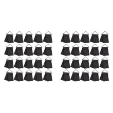 40 Sets Trampoline Spring Buckle Triangle Rings Buckle Trampoline Triangle Buckle V- Shaped Ring Trampoline Accessories