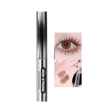 (Brown) 1-3pcs Black Brown Mascara Eyelashes Mascara 4D Silky Eyelashes Lengthening Eyelashes Makeup Waterproof Mascara Volume Eye Cosmetics