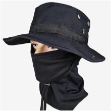 (COLOR 03) Cooling Neck Gaiter Face Mask Boonie Hat Set, Boonie Hats Fishing Hat for Men