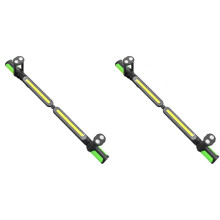 2X Work Light for Mechanic, 2400LM LED, 4400mAh Rechargeable, Magnetic, Underhood Work Light with Hooks