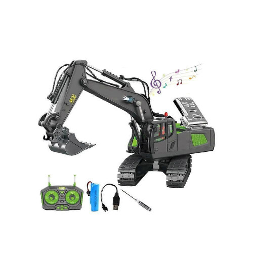 (Excavator Green) Mudsterz Command The Site Conquer The Dirt,Mudsterz Trucks,Mudsterz Construction