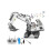 (Excavator White) Mudsterz Command The Site Conquer The Dirt,Mudsterz Trucks,Mudsterz Construction 1