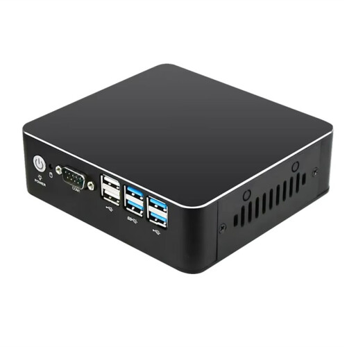 N97 Fanless  PC Dual-Core Processor DDR4 32GB Video Memory SSD/HDD Storage for Home & Offices Use(EU Plug) 1