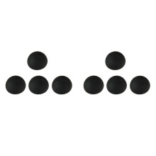1.25inch Silicone Hemisphere Bumpers Isolation Feet, 8Pack Non Skid Speaker Isolation Pads,for Small Speaker Spikes