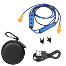Ear Plugs Wireless Earplug Headphones Kit,Hearing Protection Noise Canceling Mic for Construction Site Noisy