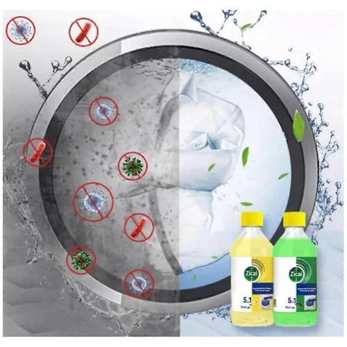 (Lemon) Universal Stain Removal Washing Machine Cleaning Liquid,Powerful Safe Cleaner 2