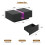 Black Led Coffee Table for Living Room 2