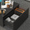Black Led Coffee Table for Living Room 5