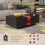 Black Led Coffee Table for Living Room 7