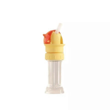 (1pc, Pink) Reusable Children Beverage Water Bottle Straw Lid, Water Bottle with Straw Lid