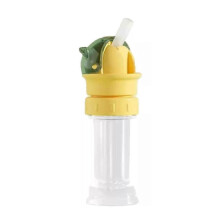 (1pc, green) Reusable Children Beverage Water Bottle Straw Lid, Water Bottle with Straw Lid