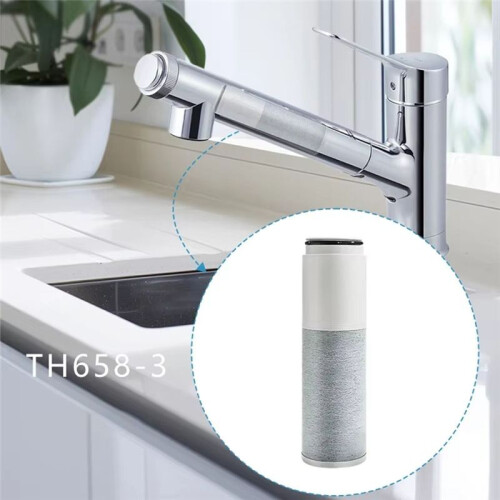 Activated Carbon Fiber Composite Filter Element,TH658-3 Universal Japanese Tap Water Purifier Filter Element 2