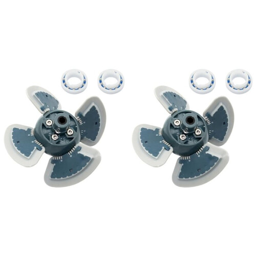 2X R0524900 Cleaner Engine Replacement for MX6/MX8 Pool Suction Cleaner, with Rollers  Both Sides 1
