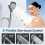 High Pressure Filtered Shower  with Handheld, 3 Modes, Chrome Finish 1