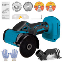 Cordless Mini Angle Grinder 76mm Compatible With Makita 20V Battery, 20000RPM Brushless Power Angle Grinder Tool For Metal Wood Stone Cutting