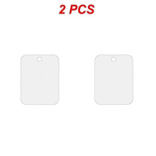 (Mirror 2pcs) Acrylic Anti Fog Mirror Wall Hanging Fogless Mirrors Silver Transparent Front Washroom Man Shaving Mirrors Home Bathroom