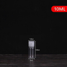 (10ml) 1Pcs Transparent Bottle Makeup Tool Shampoo Lotion Sub-bottling Clamshell Bottle Travel Portable Cosmetics Storage Container