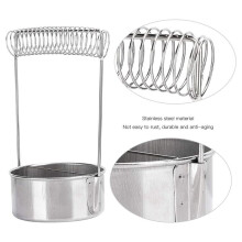 Paint Brush Washer,Stainless Steel Brush Washer for Painting, Paint Brush Cup,with Wash Tank Filter Screen Holder Spring