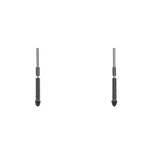 2X for / Pro/ /Hi 3D Printer 0.4mm Quick-Swap Nozzle,Hardened Steel Nozzle for 3D Printer Accessories