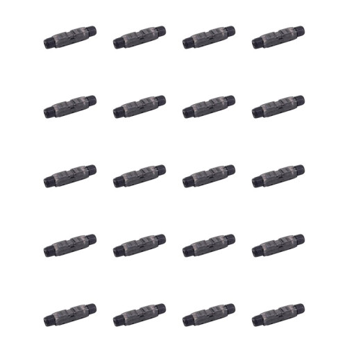 20X RJ45 Cat6A UTP LAN Cable Tool-Less Extension Connector Network Extender Junction Adapter Connection Box