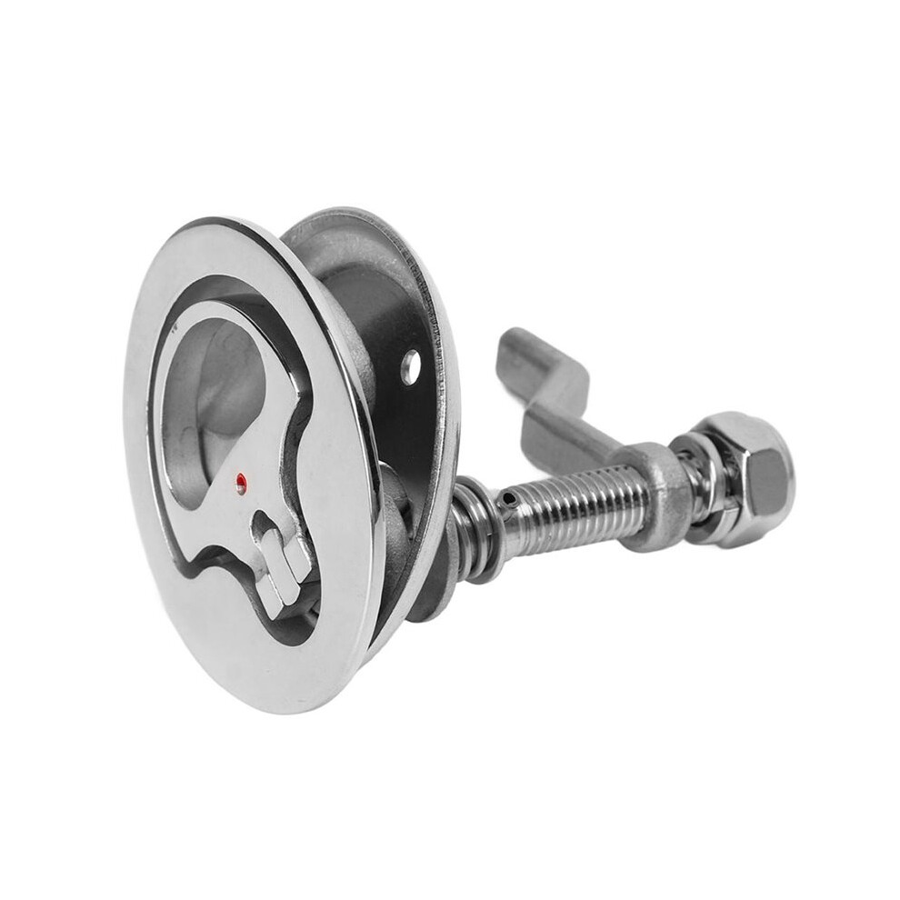 2X Boat Cam 316 Stainless Steel Polished Adjustable Hatch With Back Plate For Marine Ship 6033373341061
