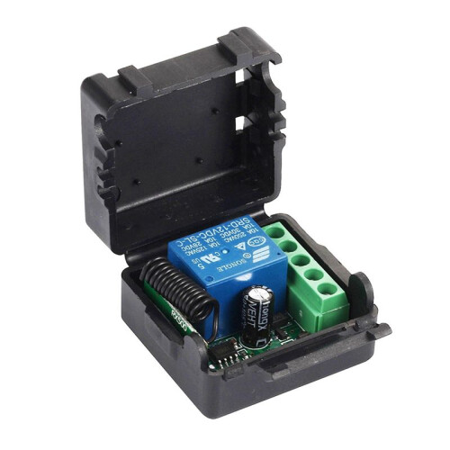 10PCS  12V Single Channel 433 MHZ Wireless  Control Board Remote Control Relay Transmitter Button Module