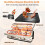 Mini Commercial Electric Table Grill, Multi-Task Non-Stick Griddle for Catering 5