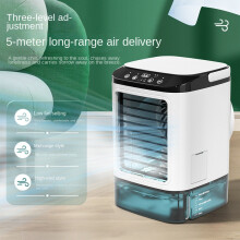 Draagbare mini-USB-desktopventilator met waternevelverdampingskoeling en luchtbevochtiger voor thuis, kantoor, slaapkamer en persoonlijke