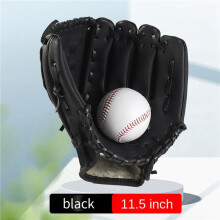 2X Gants de Baseball de 11,5 Pouces Gants de Frappeur Gants de Tangage pour Enfants de Jeunes Gants de Capture PU B