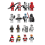 16pcs Star Wars Clone Trooper Cody Rex Commander Fit Lego Minifigures 1