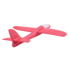 2X,48cm Hand Throw Lighting Flying Glider Plane Glow in the Dark Toys Foam Airplane Model LED Flash Games Toys