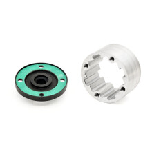 2X MX-07 Metal Differential Case Diff Housing 8761 for ZD Racing MX-07 MX07 MX 07 1/7 RC Car Spare Parts Accessories