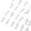 1000Pcs HO Scale 1:100 White Model People Unpainted Train Figures 6