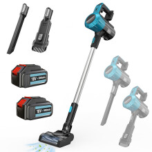 Cordless Vacuum Cleaner with 2PCS 5.0Ah Batteries