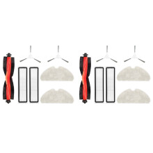 2 Set for F9 Pro / D10S Pro / D9 Max Gen 2 Vacuum Cleaner Replacement Main Side Brush Mop Cloth Hepa Filter