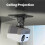 2X Desk Projector Stand Holder 360 Degree Rotating Bracket Projector Ceiling Mount Bracket Multifuctional Stand 7