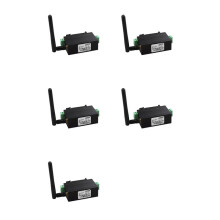 5X Modbus Wifi Serial Server Rs485 to Wifi Rail Type Wireless Network Communication Rtu Module Mqtt Gateway
