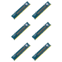 6X Laptop DDR5 RAM to SO DDR5 U-DIMM Desktop Adapter Card, Memory Tester SO DDR5 to DDR5 U-DIMM Converter