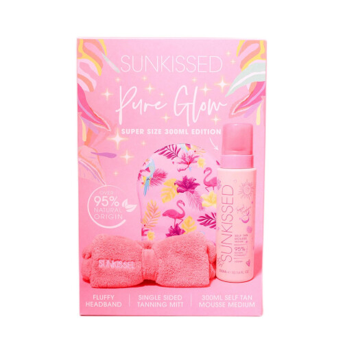 Sunkissed Pure Glow Super Size Tanning Set Medium 1