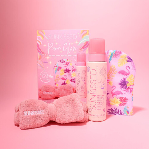 Sunkissed Pure Glow Super Size Tanning Set Medium 2