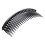 16 Pezzi Plastica 24 Denti Combs per Lady Nero 2