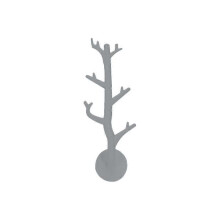 (1PC gray) 1PC Creative Tree Branch Shaped Hook Multifunctional Wall Hanging Hook Household Decoration Hair Band Bathroom Storage Hook