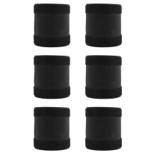 6X Cable Grip Floor Cable Cover Cords Cable Protector Cable Management Only for Commercial Office Carpet (Black,10 Feet)