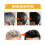 Gray Hair Coverage Soap,Hair Darkening Compressed Shampoo Soap Bar 3