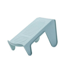 (Blue single foot) PP Shoe Rack Organizer Save Space Mulitfunctional Simple Space Economy Shoe Support Household Storage Supplies Accessories