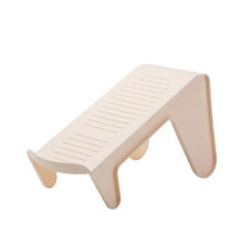 (Khaki single foot) PP Shoe Rack Organizer Save Space Mulitfunctional Simple Space Economy Shoe Support Household Storage Supplies Accessories