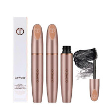 3pcs Waterproof Mascara Lengthens Eyelashes Extension Black 3D Silk Fiber Mascara Extra Volume Female Mascara Makeup