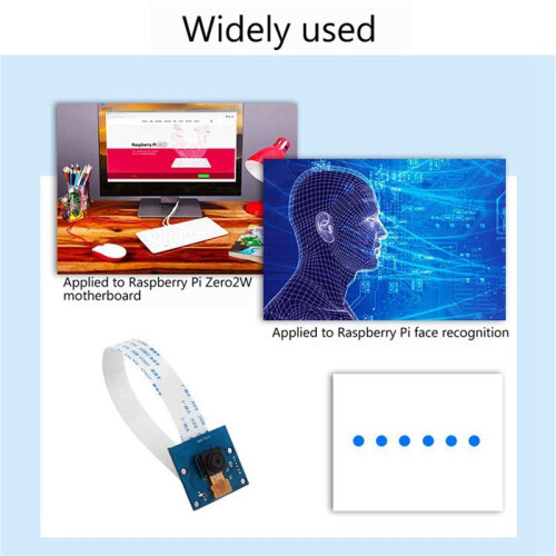 5X for Raspberry Pi Zero 2W Camera 5MP RPI Zero Camera+15 cm FFC Ov5647 Chip for Raspberry Pi Zero 2W Camera Module 2