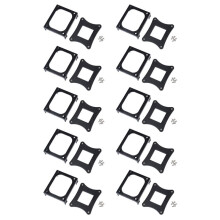 10X Svart Plast CPU FläKt MonteringsfäSte Bas för Socket 478