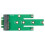 3X Msata  PCI-E 3.0 Ssd to Ngff M.2 B Key  Interface Adapter Card 5